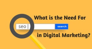 What is the need for SEO in Digital Marketing