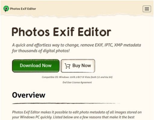 Photos EXIF Editor