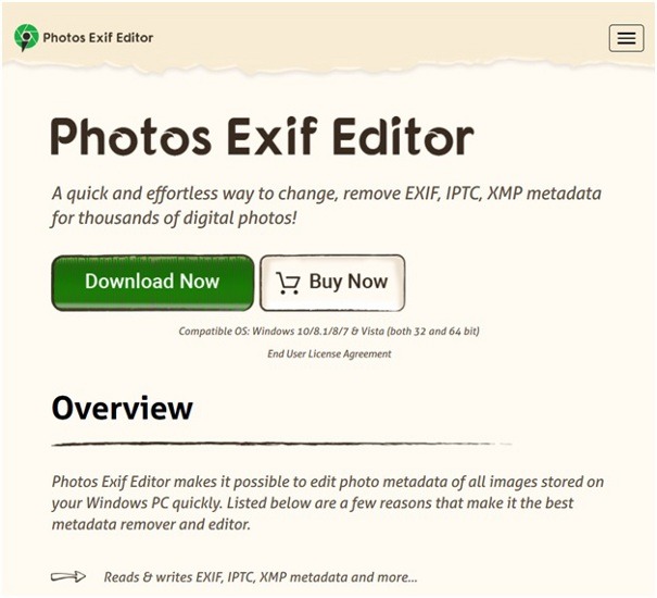 Photos EXIF Editor