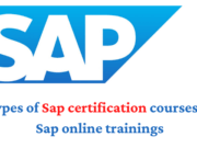 Types of Certification Courses in SAP Online Training