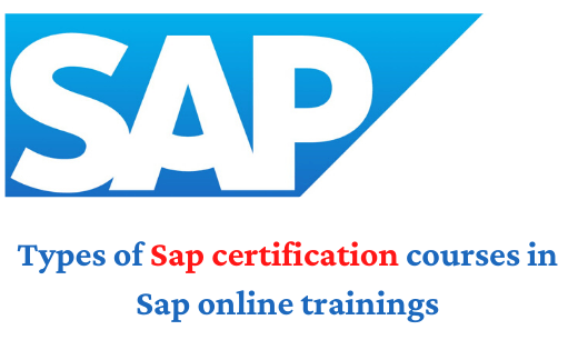 Types of Certification Courses in SAP Online Training